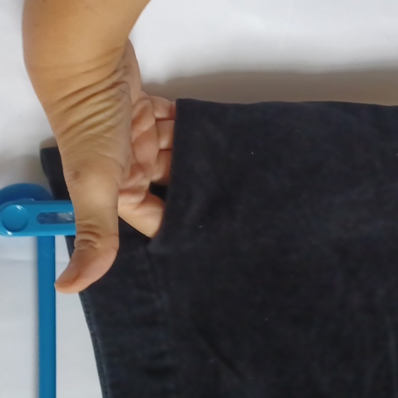 Liz Claiborne Woman Midrise Velvet tapered pants SZ. 14W 98% cotton 2% spandex - Picture 3 of 6